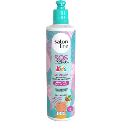 ATIVADOR SALON LINE 300ML CACHOS KIDS NUTRICAO ACAO (6)