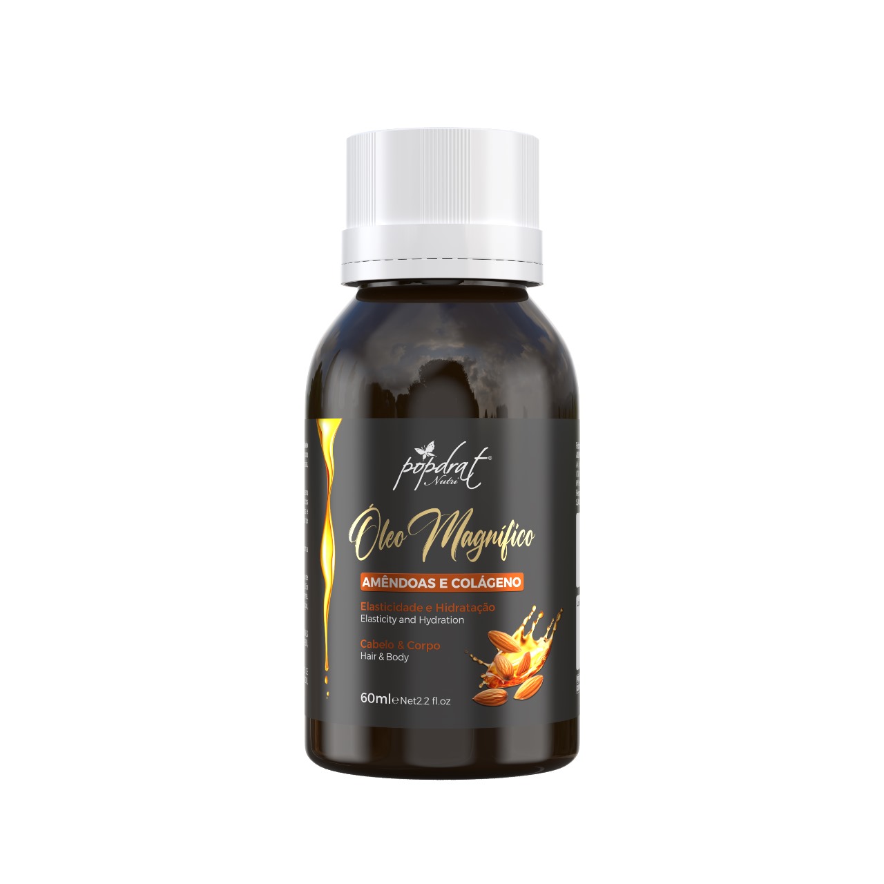 OLEO POPDRAT 60ML MAGNIFICO AMENDOA COLAGENO (12)