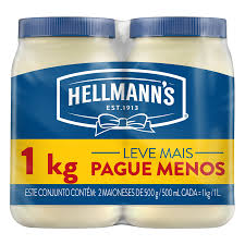 MAIONESE HELLMANNS KIT 2X500G REGULAR PROMOCIONAL (6)