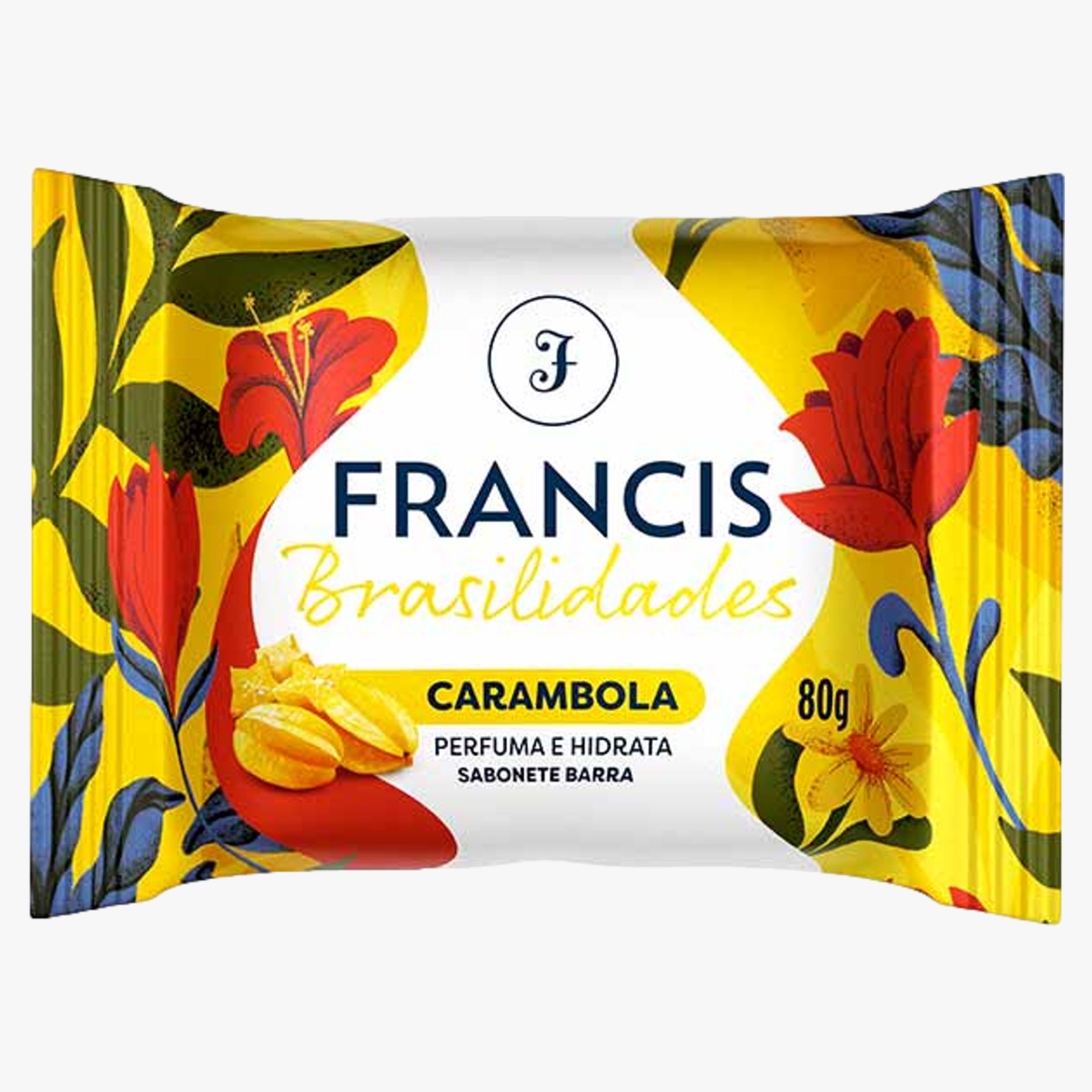 SABONETE FRANCIS BRASILIDADES 80G CARAMBOLA (108)