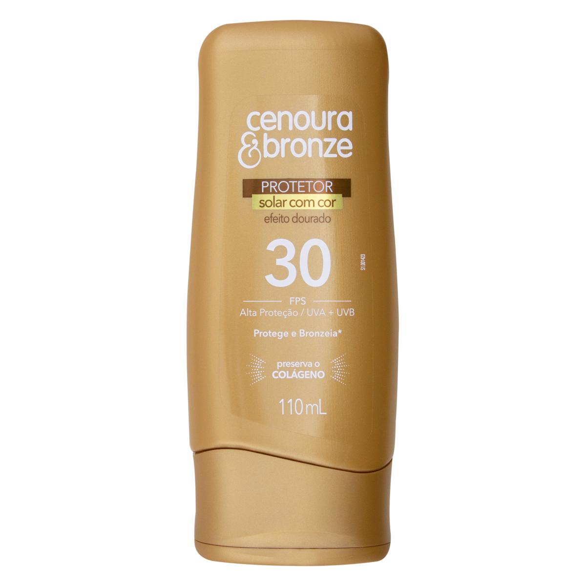 PROT SOLAR CENOURA E BRONZE 110ML 30FPS (12)