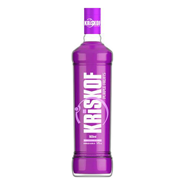 BEB VODKA KRISKOF NAC PURPLE FRUITS 900ML (6)