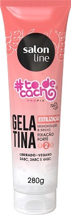 GELATINA SALON LINE 280G TODECACHOS FORTE (6)