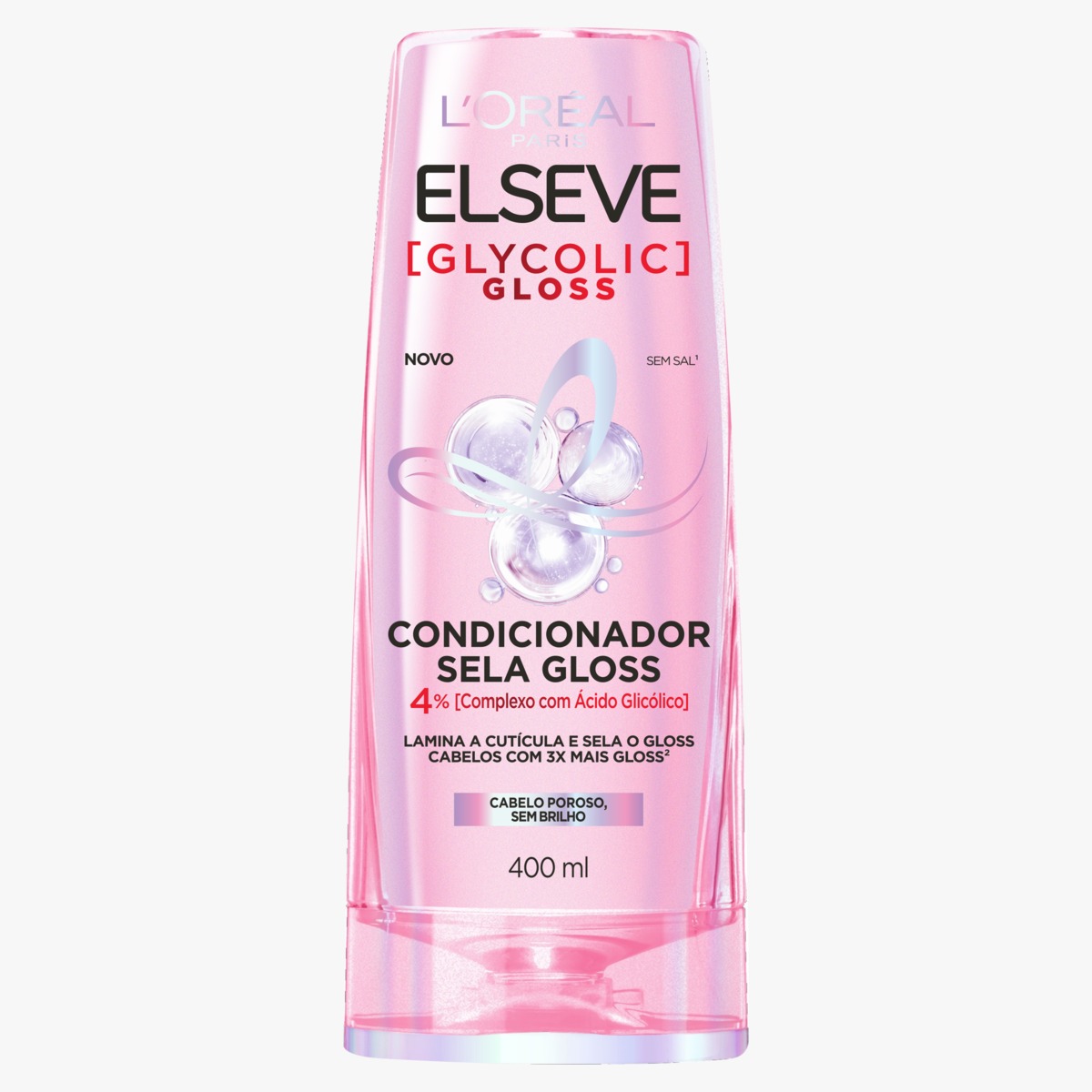 COND ELSEVE 400ML GLYCOLIC GLOSS (12)