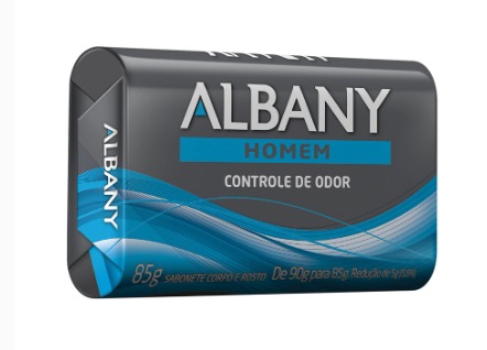 SABONETE ALBANY 85G MASCULINO CONTROLE ODOR  (108)