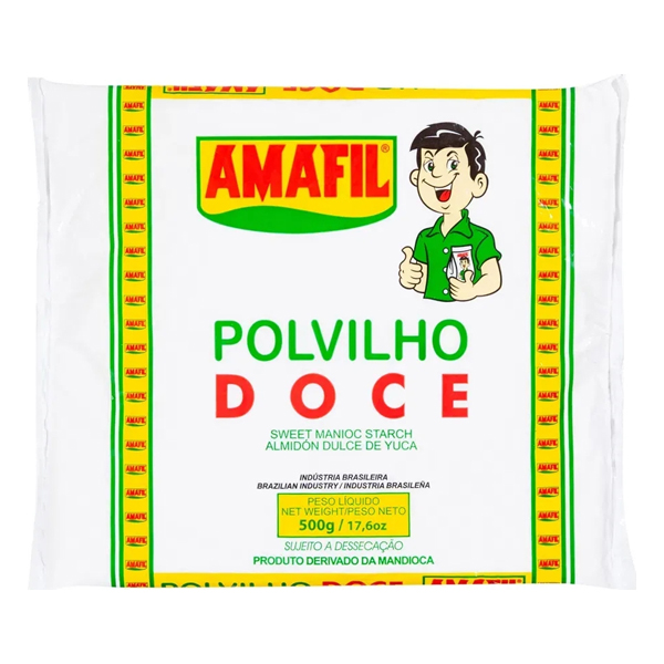POLVILHO MANDIOCA AMAFIL 500G DOCE (20)