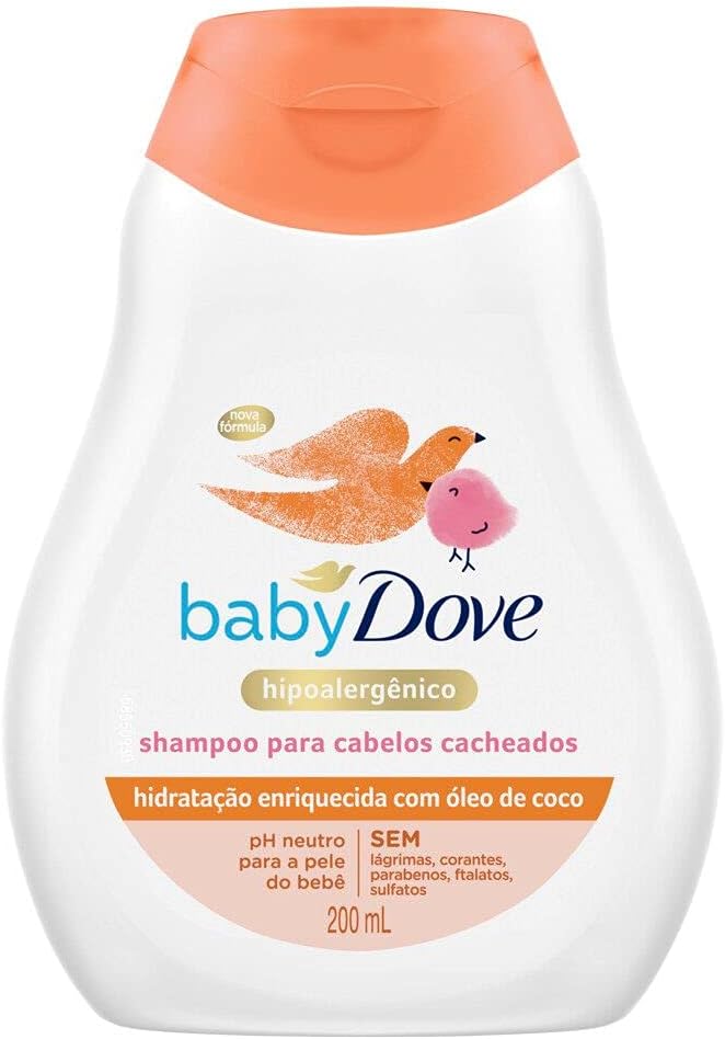 SHAMPOO DOVE BABY 200ML COC HIDRATANTE CACHOS (12)