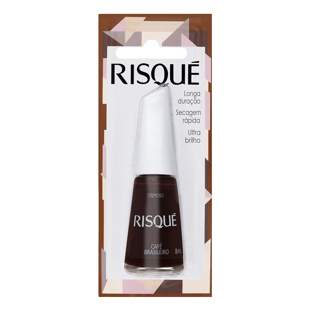 ESM RISQUE BL 8ML CREM CAFE BRASILEIRO (144)