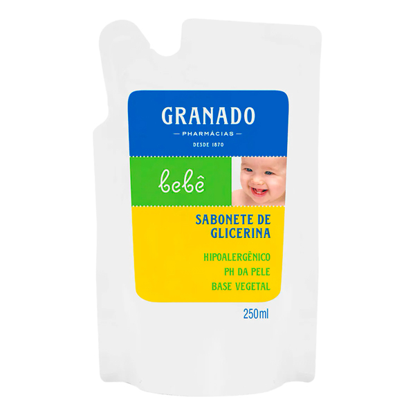 SAB LIQ GRANADO 250ML REFIL BEBE (12)
