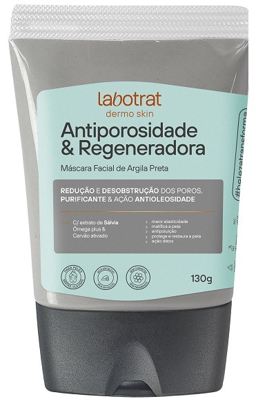 ARGILA LABOTRAT DERMO SKIN 130G PRETA ANTIPOR REGEN 12)