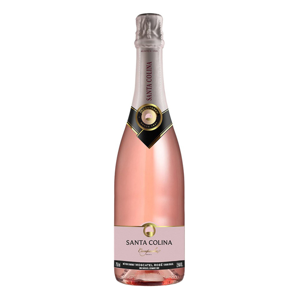BEB ESPUMANTE SANTA COLINA 750ML MOSCATEL ROSE (6)