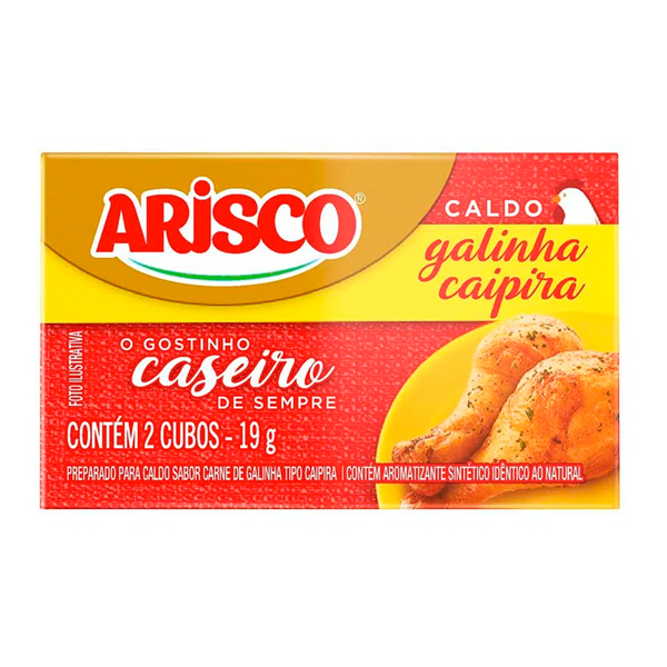 CALDO ARISCO 19GR GALINHA CAIPIRA (480)