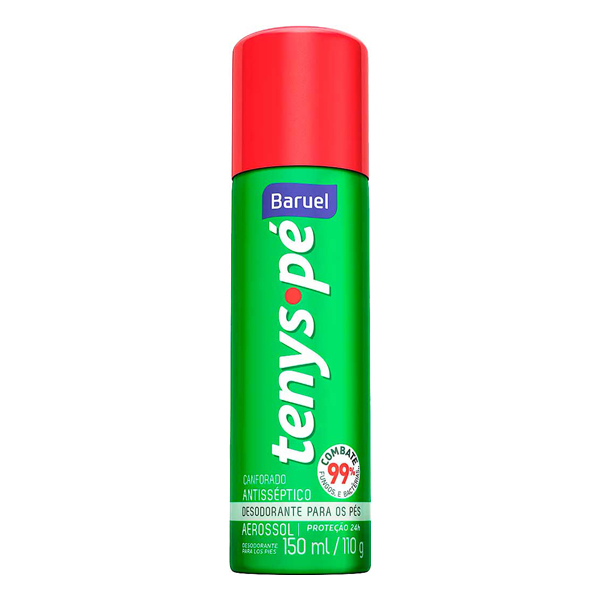 TENYS PE BARUEL AEROSSOL 150ML CANFORADO (12)