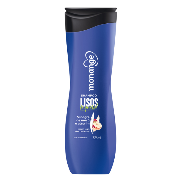 SHAMPOO MONANGE 325ML LISOS TE QUERO (12)