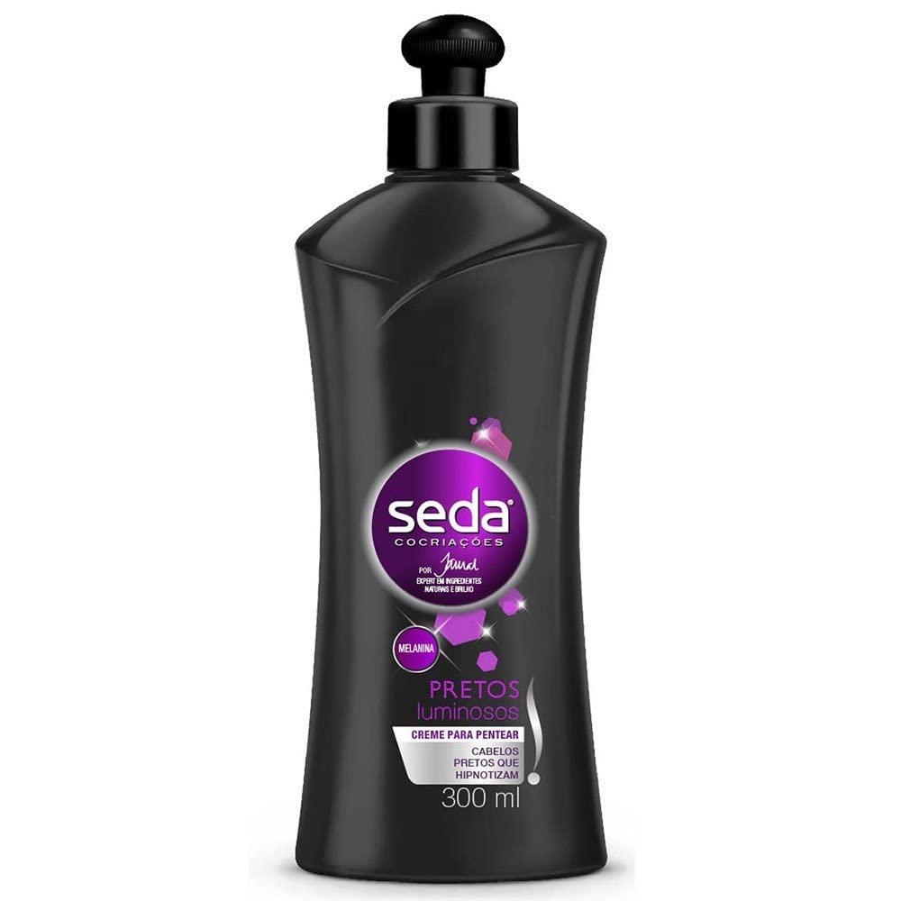 CR PENT SEDA 300ML PRETOS LUMINOSOS (12)
