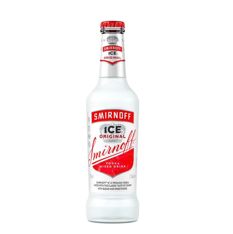BEB ICE SMIRNOFF 275ML VIDRO TROPICAL 4X6 (24)